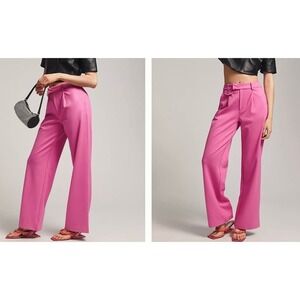 Anthropologie x Sanctuary Women's Metropolis‎ Trousers in Wild Pink Size 32 NWT